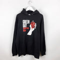 Band Tees Vintage 00s Green Day American Idiot 2004 Cinder Hoodie Sweatshirt | FlexRushtees.com