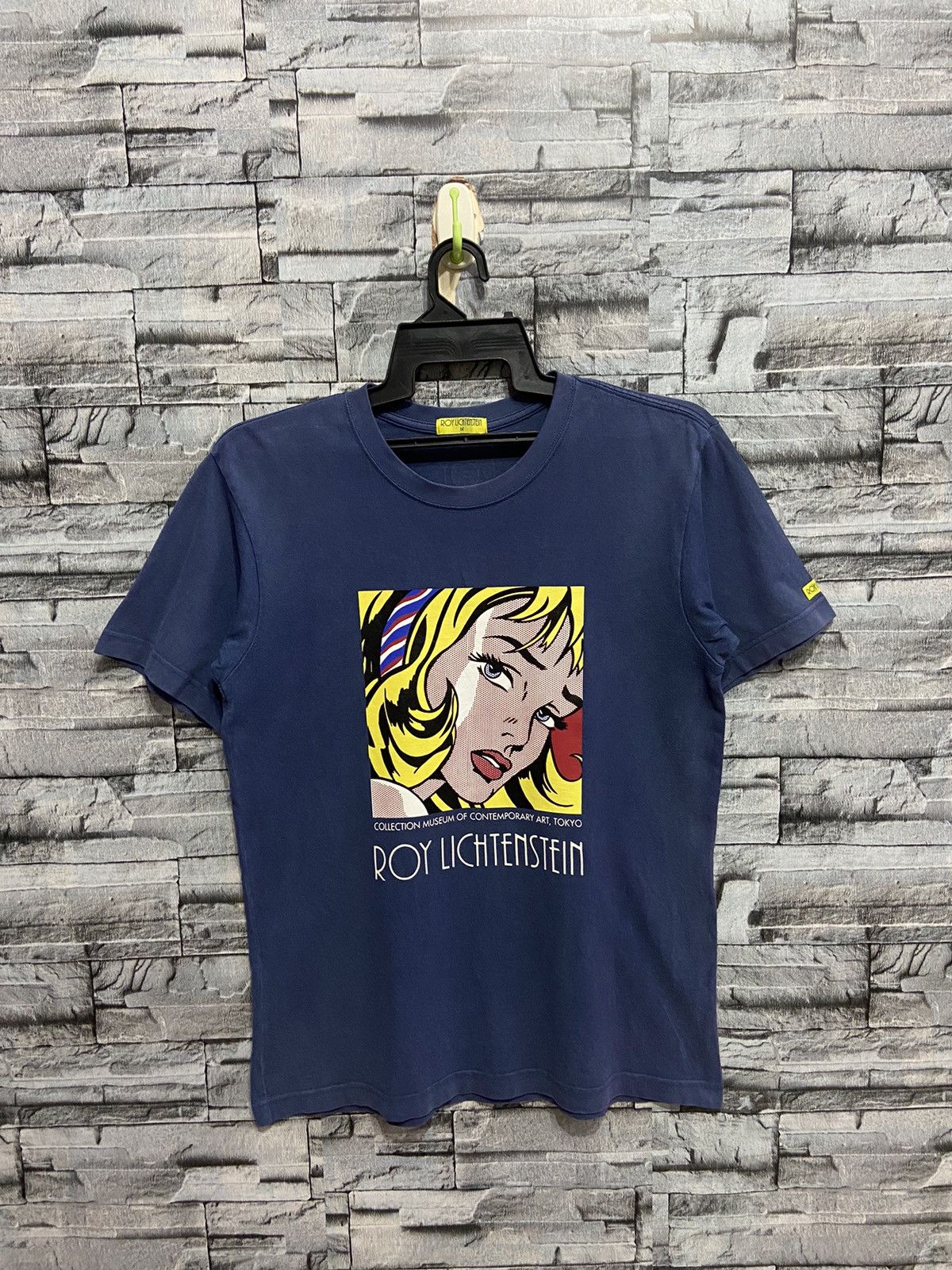 Japanese Brand Vintage Roy Lichtenstein T Shirt Collection Museum Hoodie, Sweatshirt | FlexRushtees.com