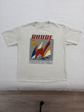 Rhude Poster French Riviera Destination Sailing Tee Hoodie, Sweatshirt | FlexRushtees.com