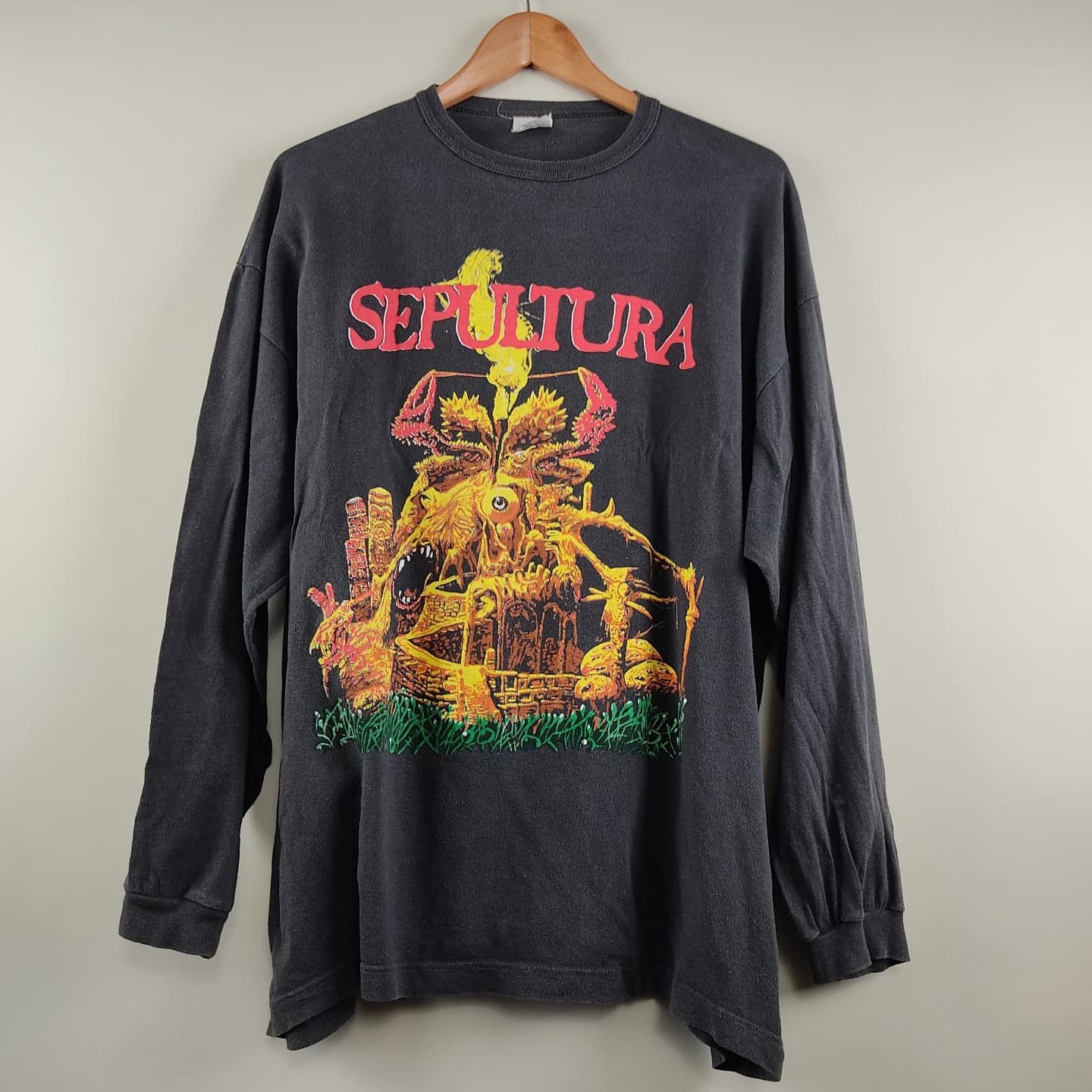 Vintage 1991 Sepultura Arise T-Shirts, Hoodie, Sweatshirt | FlexRushtees.com