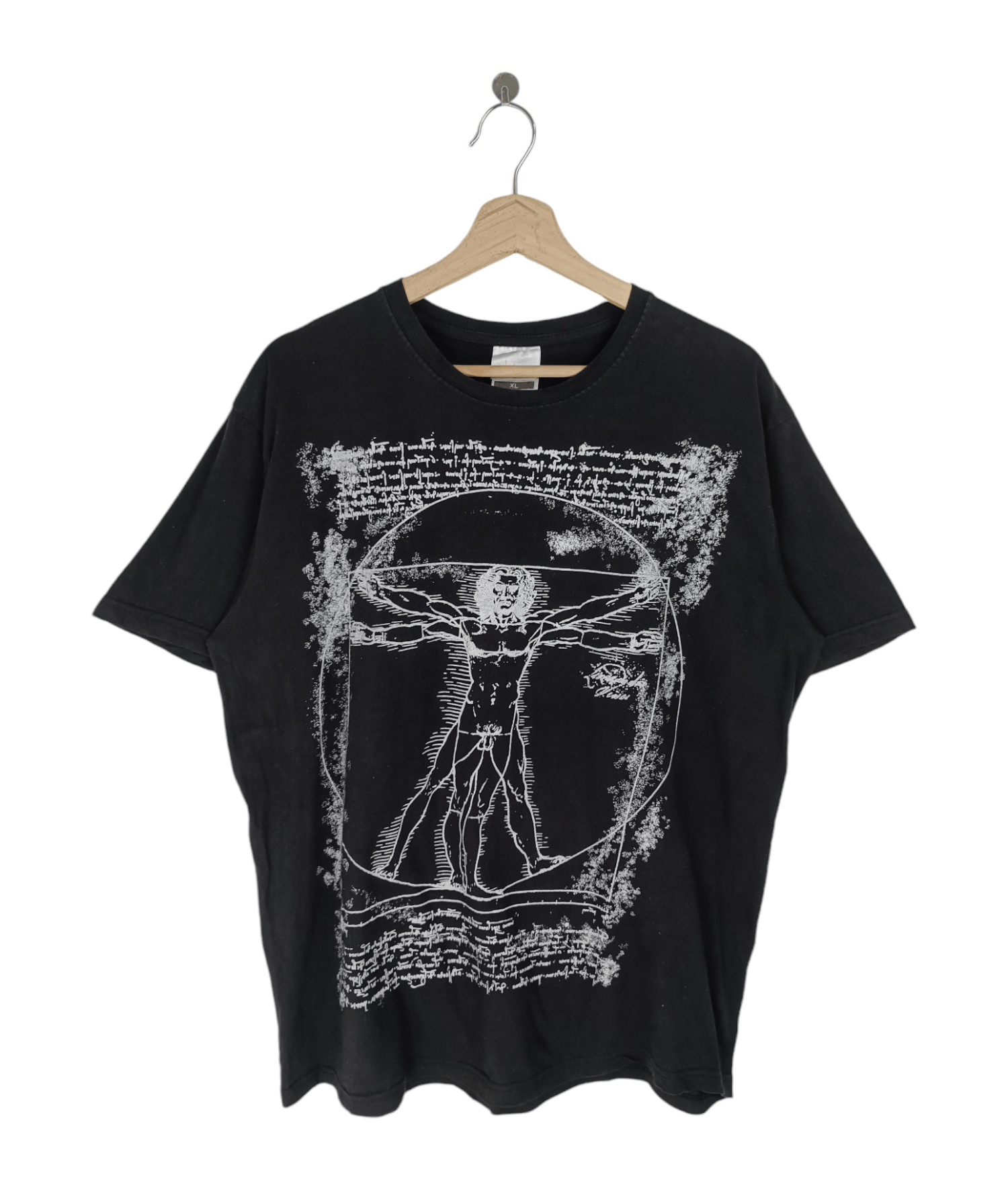 Other Vintage Leonardo Davinci Vitruvian Man Art Tee Gogh Dali Hoodie, Sweatshirt | FlexRushtees.com