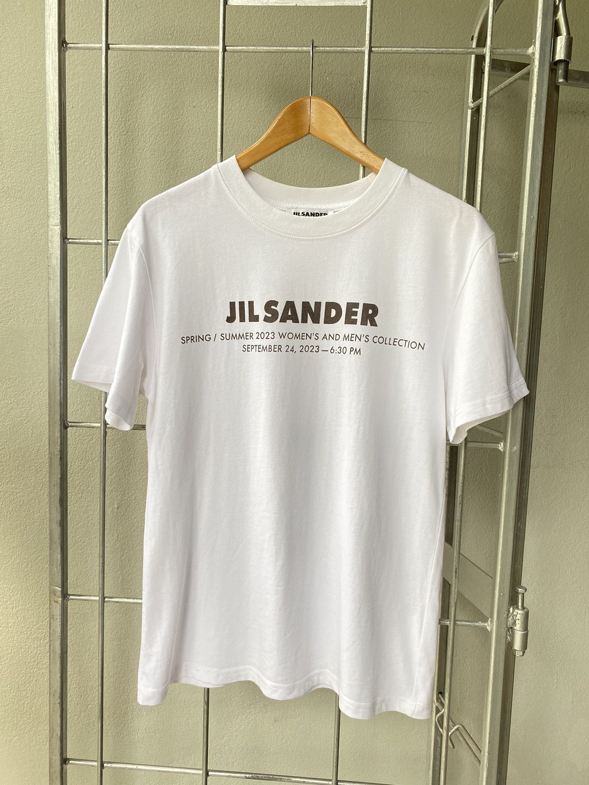 Jil Sander Jilsander Ss23 Staff Logo T Shirt Hoodie, Sweatshirt | FlexRushtees.com