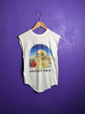 Grateful Dead X Vintage Vintage 1981 Grateful Dead European Tour Cutoff Raglan T-Shirts, Hoodie, Sweatshirt