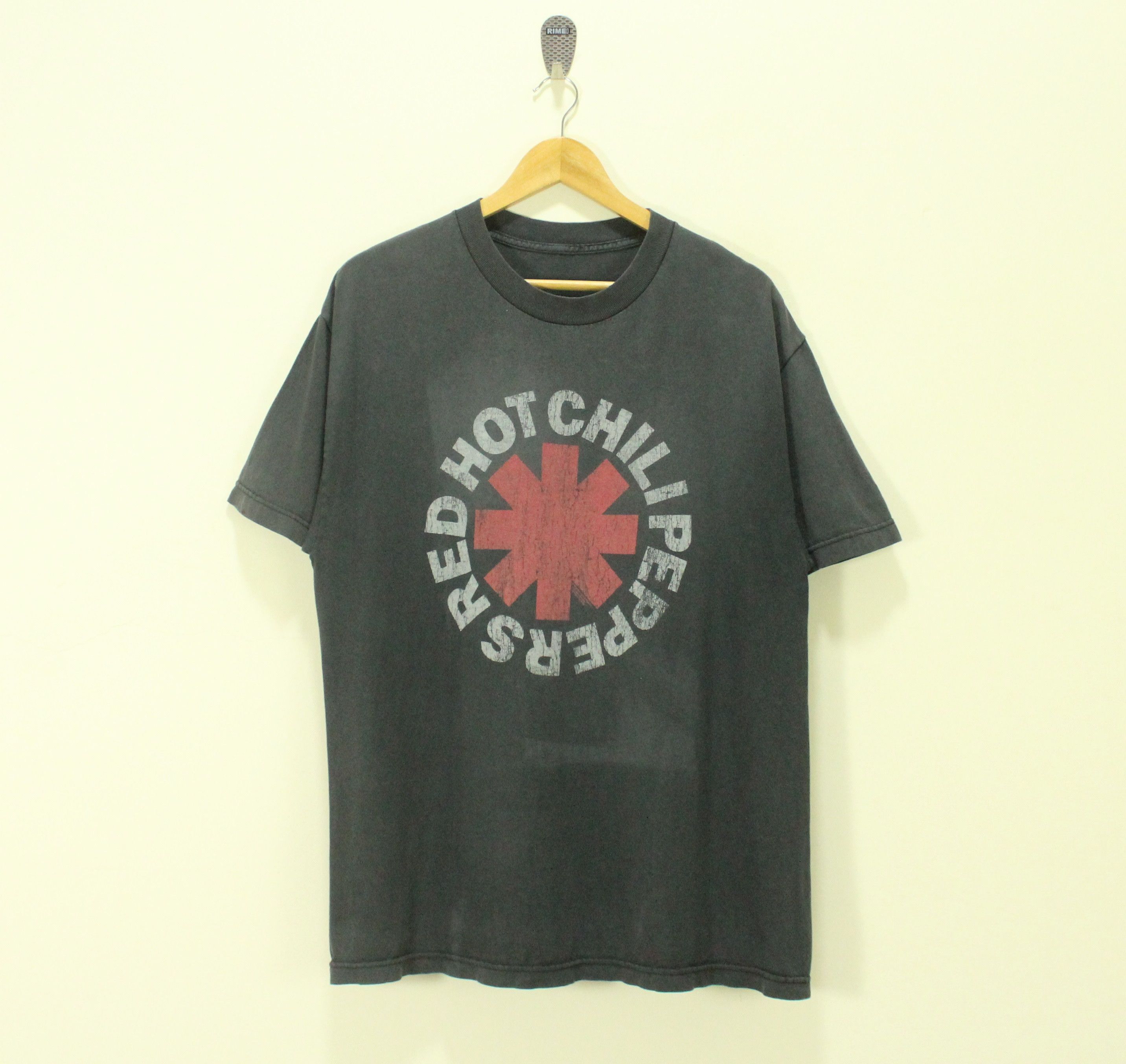 Band Tees Red Hot Chili Peppers T Shirt Faded Black Hoodie, Sweatshirt | FlexRushtees.com
