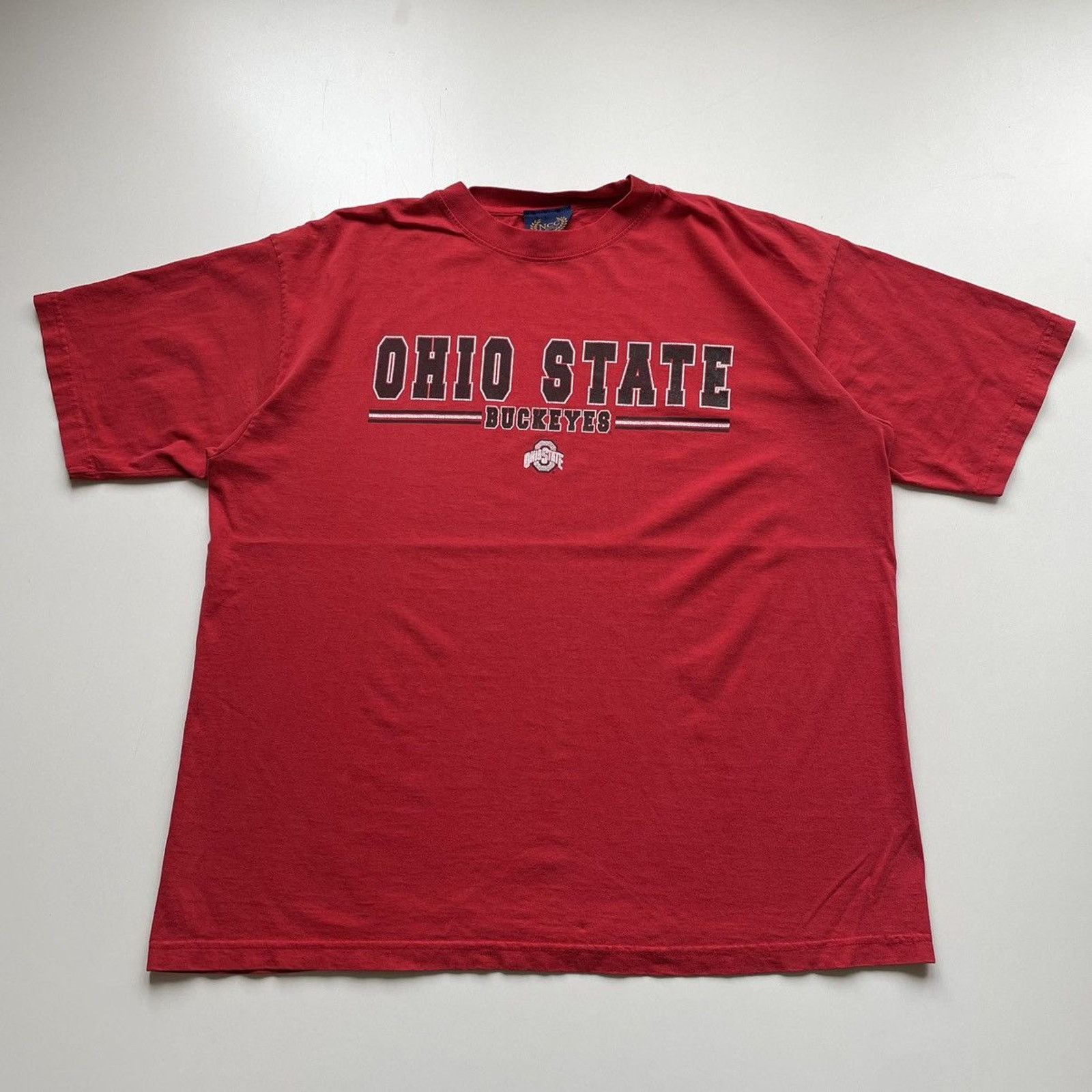 Vintage Y2k Ohio State University Buckeyes Ncaa T Shirt Xxl Hoodie, Sweatshirt | FlexRushtees.com
