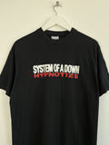 Band Tees Vintage System Of A Down Hypnotize Black Tee Hoodie, Sweatshirt | FlexRushtees.com