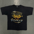 Vintage Greatest Dad In The Galaxy Space Tee
