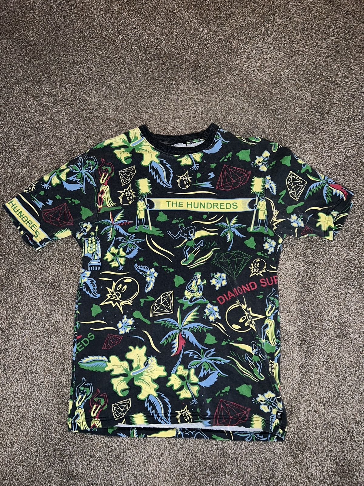 Hundreds The Hundreds X Diamond Supply Forever Summer Tee Hoodie, Sweatshirt | FlexRushtees.com