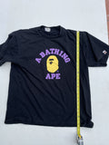 Bape College Logo Tee La Lakers Colorway Hoodie, Sweatshirt | FlexRushtees.com