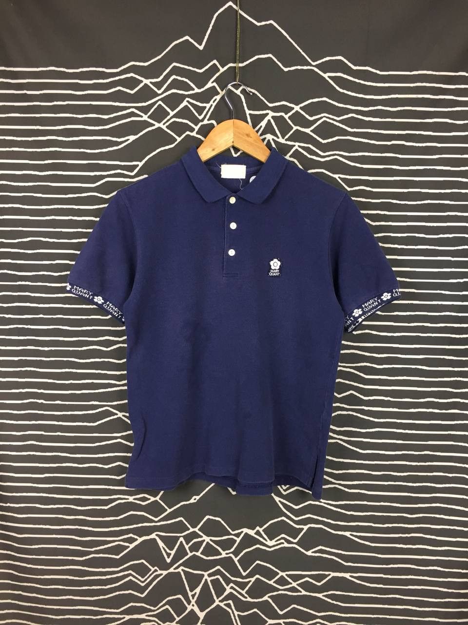 Vintage Mary Quant British Fashion Designer Embroidered Logopolo Tee Hoodie, Sweatshirt | FlexRushtees.com