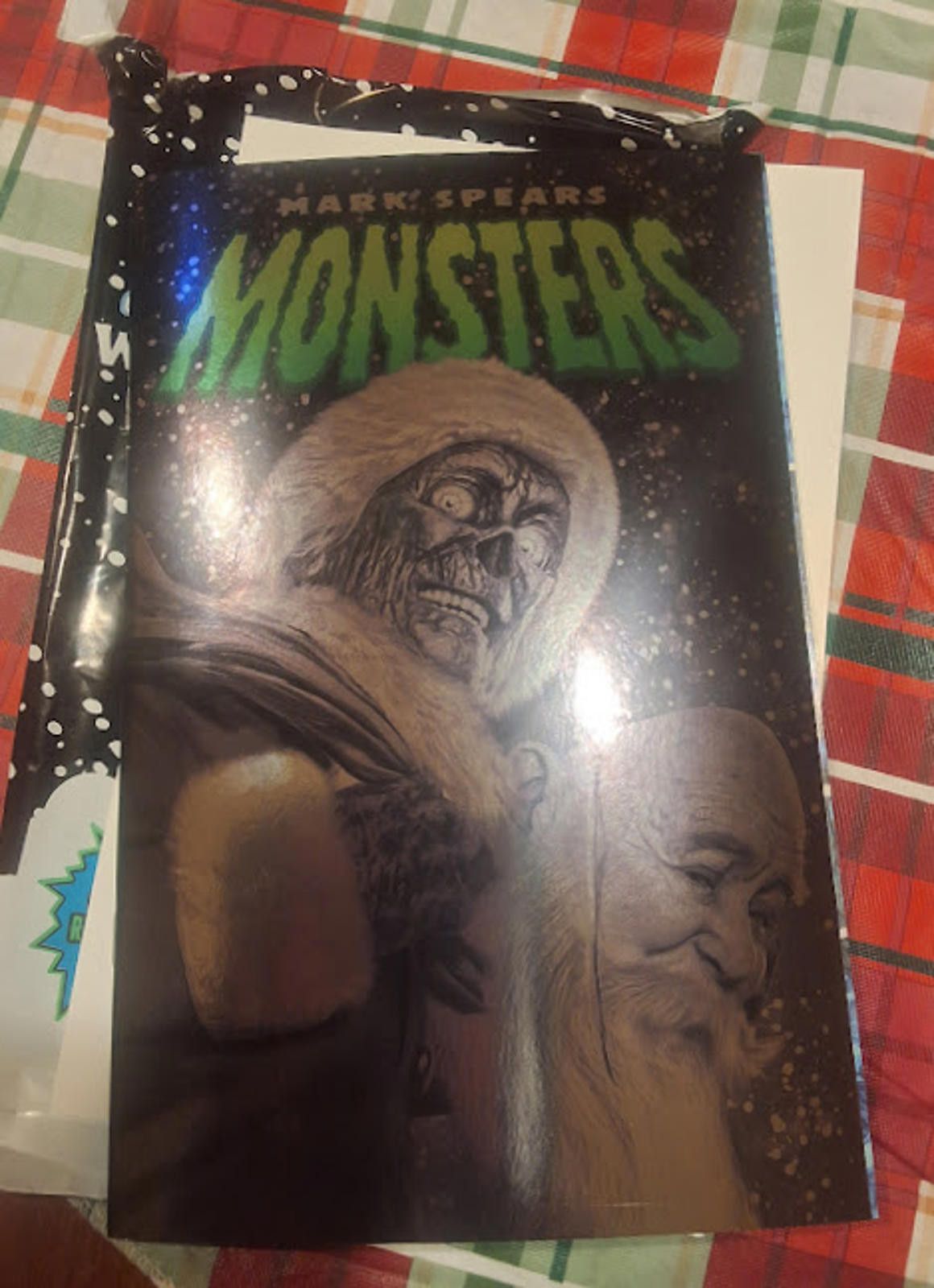 Other Mark Spears Black White A74 Silver Screams Foil Variant