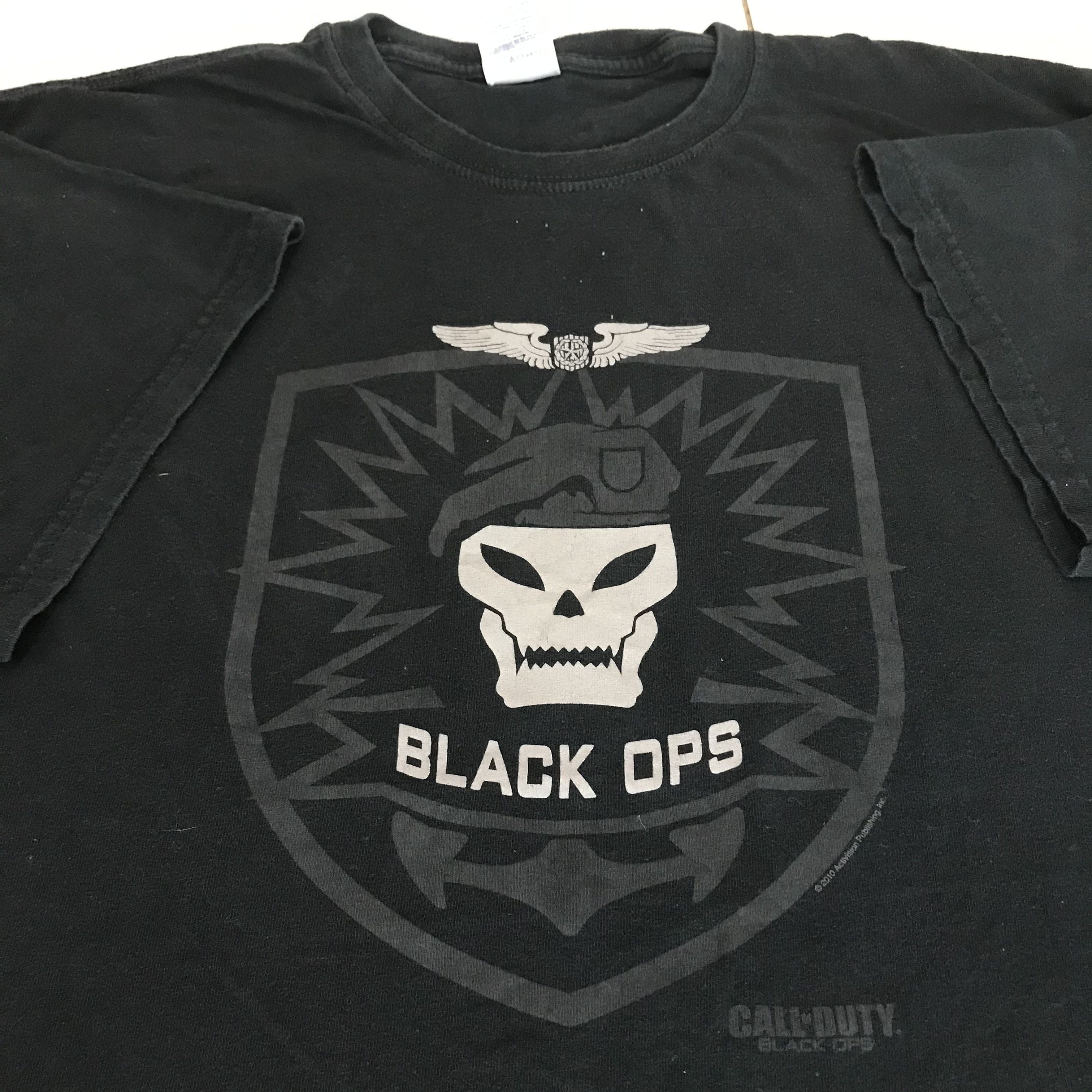 Playstation 2010 Call Of Duty Black Ops Promo Tee