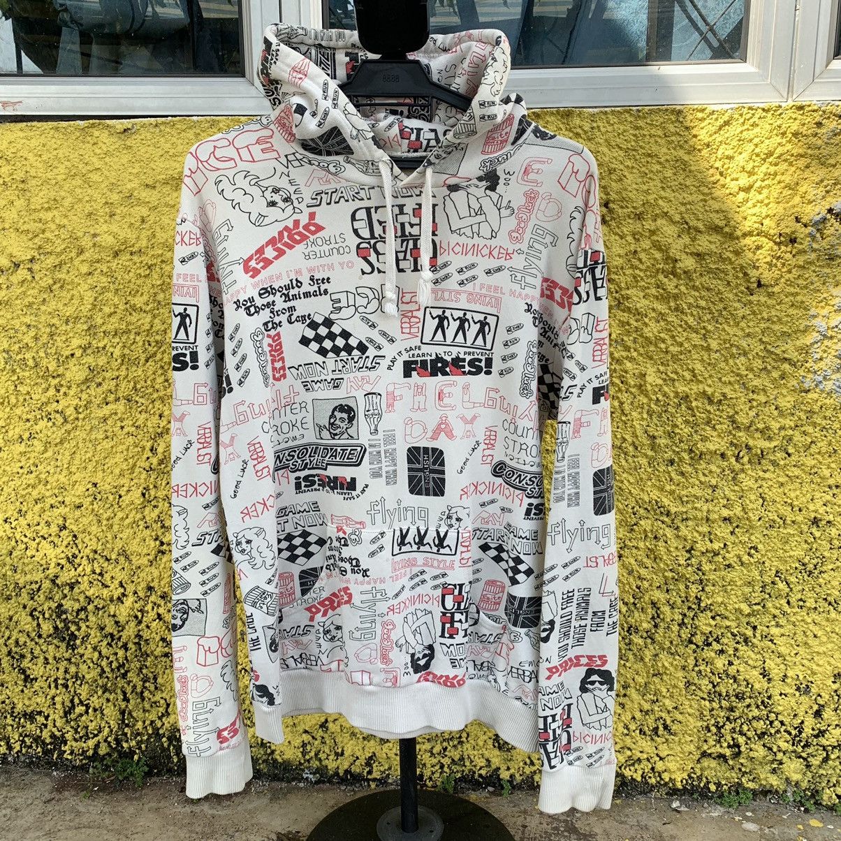 Japanese Brand Ovp All Over Printed Hoodie