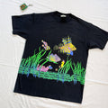 Panama Jack Vintage 90 S Tropical Fish Heavyweight T Shirt Xl