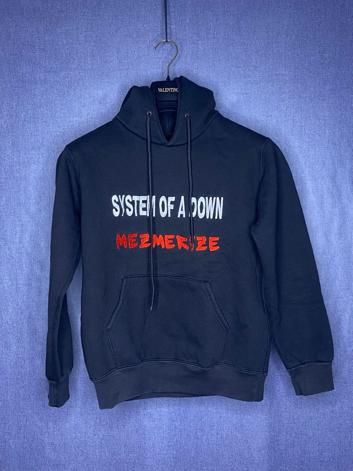 Vintage System Of A Down Mezmerize Embroidered Logo Hoodie T-Shirts, Sweatshirt | FlexRushtees.com