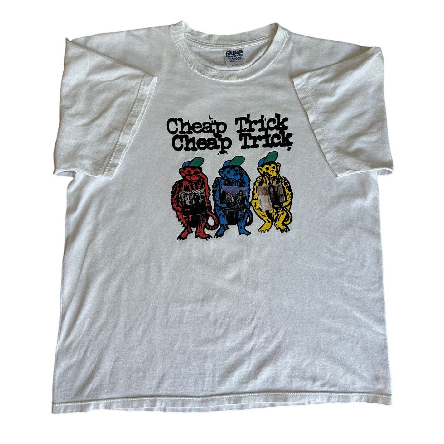 Gildan Vintage Cheap Trick Tour T Shirt Hoodie, Sweatshirt | FlexRushtees.com