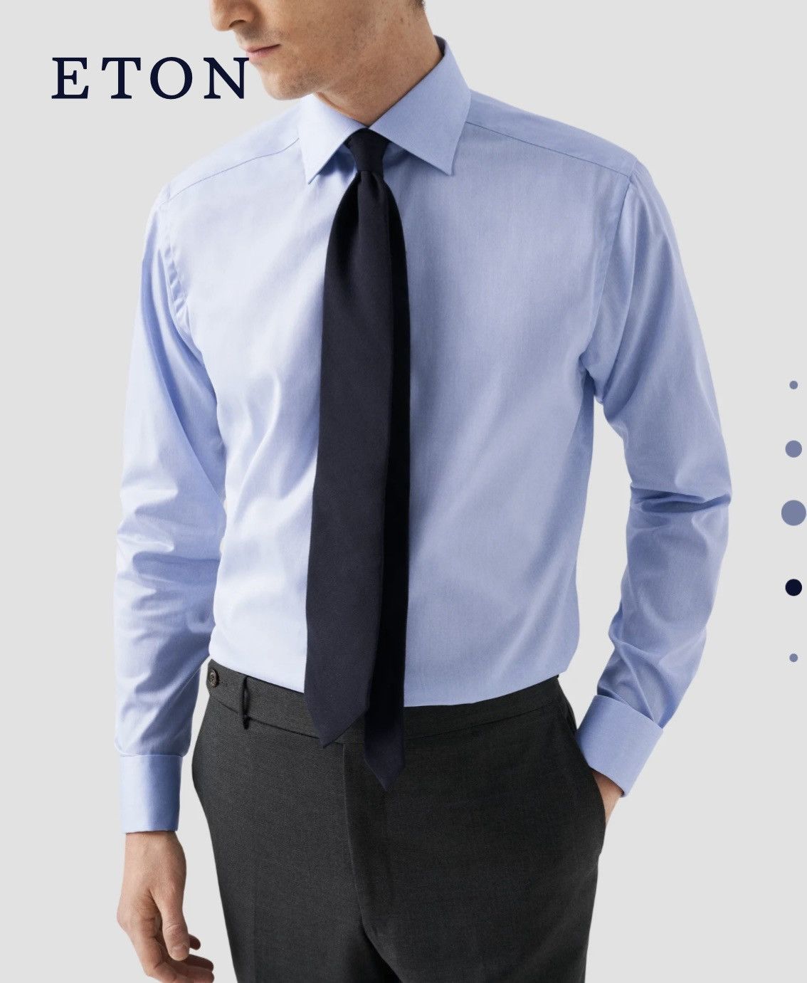 Eton Contemporary Fit French Cuff Shirt Hoodie, Sweatshirt | FlexRushtees.com