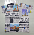 Walter Van Beirendonck W Lt Archive S S 97 Alien Newspaper Article Shirt