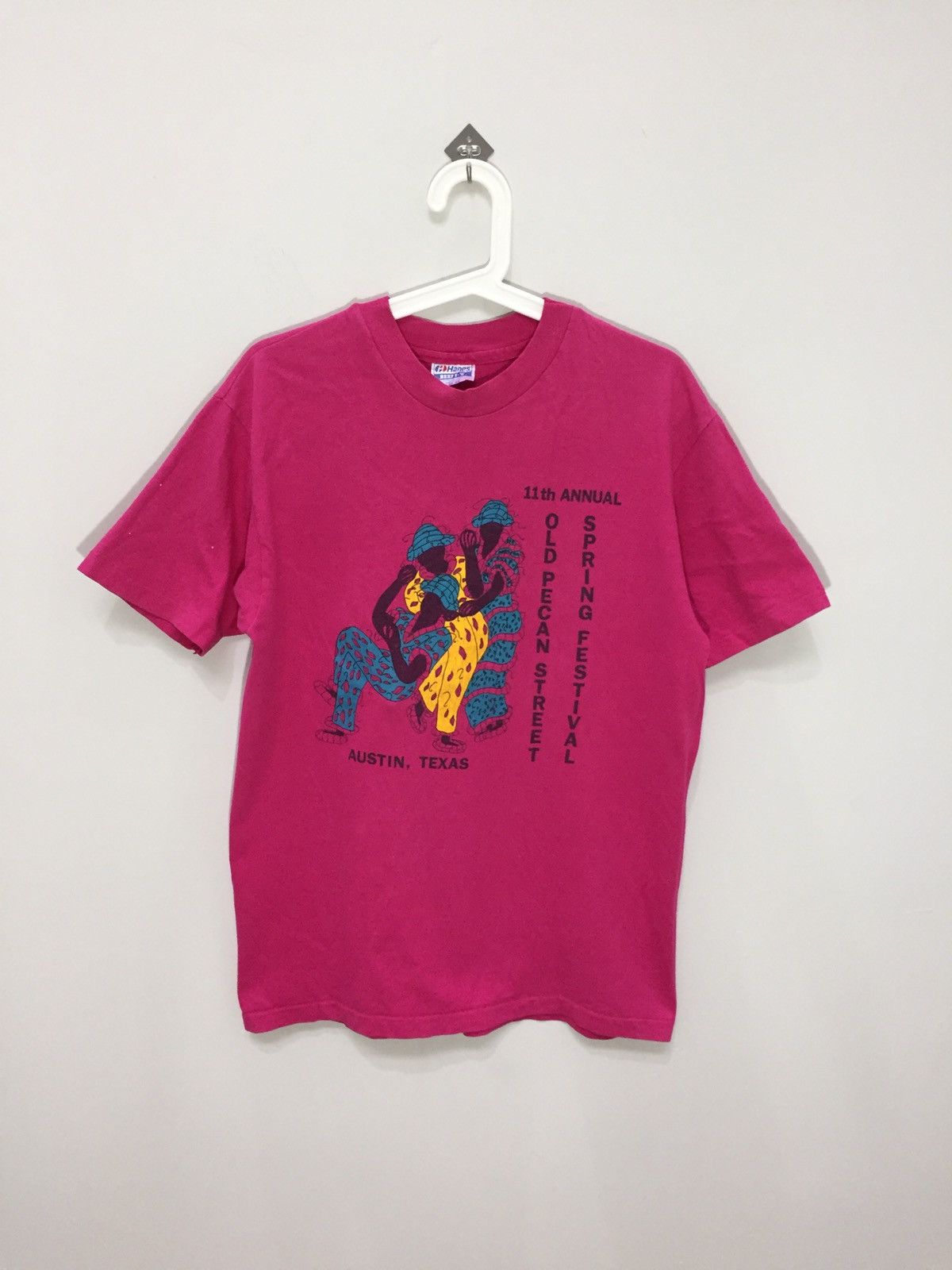 Vintage Vtg 80s 11th Annual Old Pecan Street Spring Fest Grailed Tee Hoodie, Sweatshirt | FlexRushtees.com