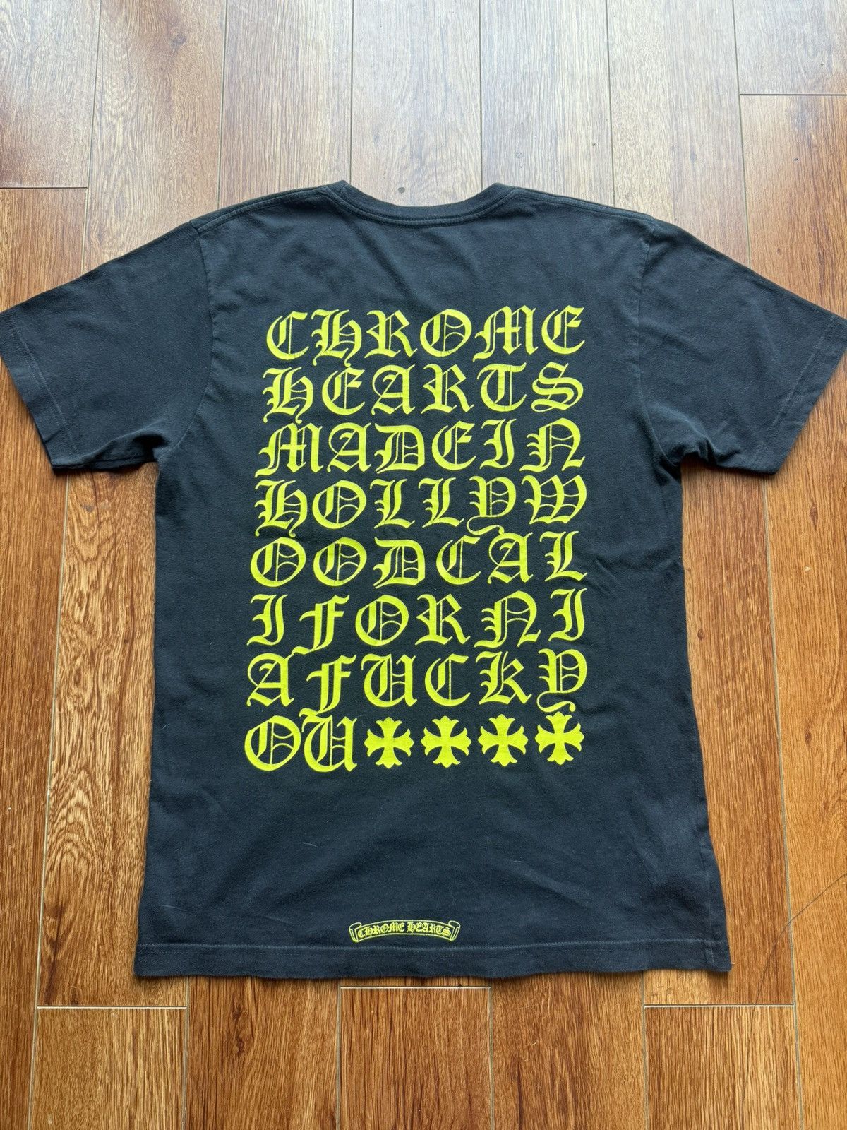 Hearts Chrome Hearts Made In Hollywood California Fuck You T-Shirts, Hoodie, Sweatshirt | FlexRushtees.com
