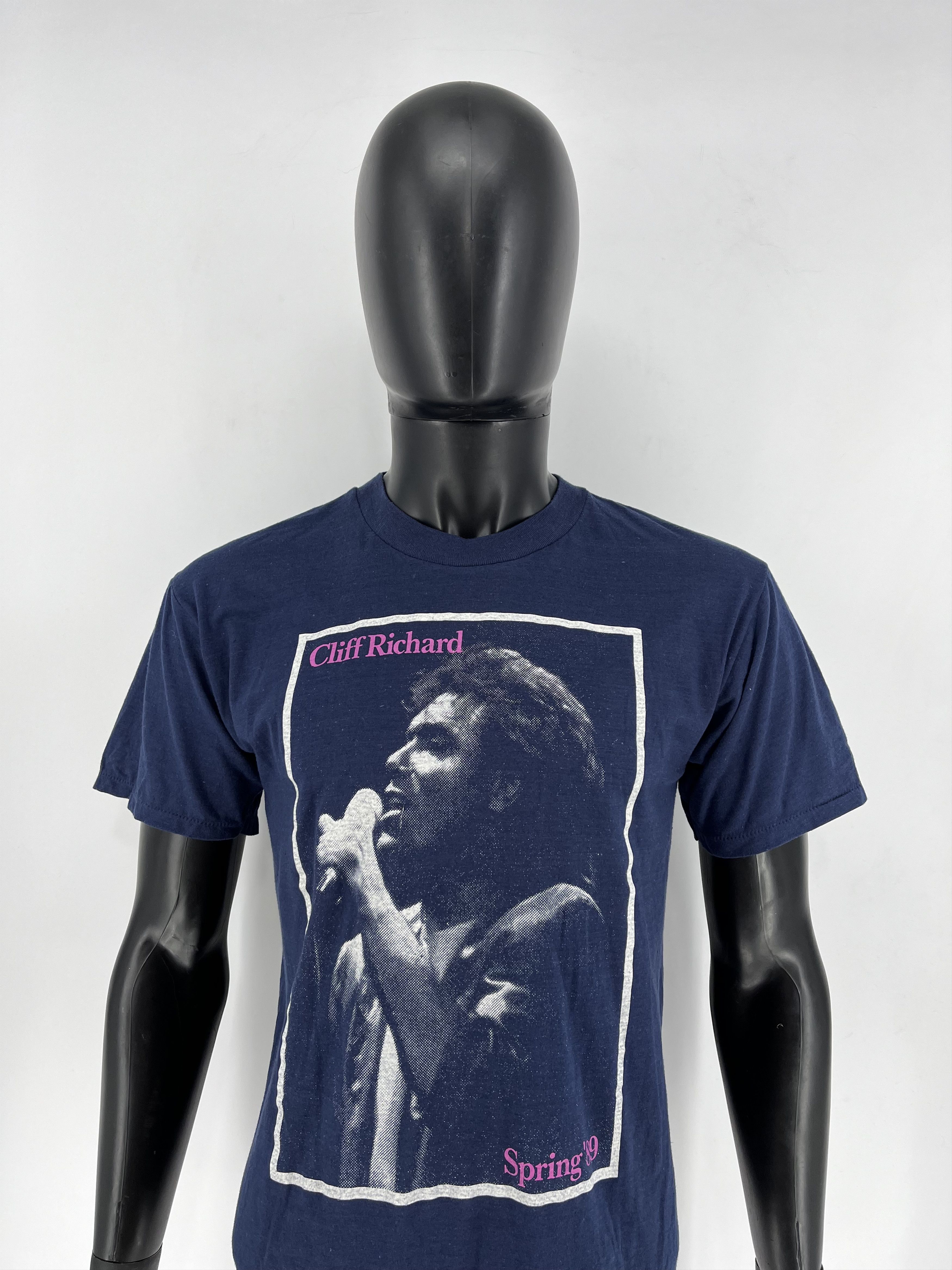 Vintage Cliff Richard The Spring 1989 T Shirt Size L Hoodie, Sweatshirt | FlexRushtees.com