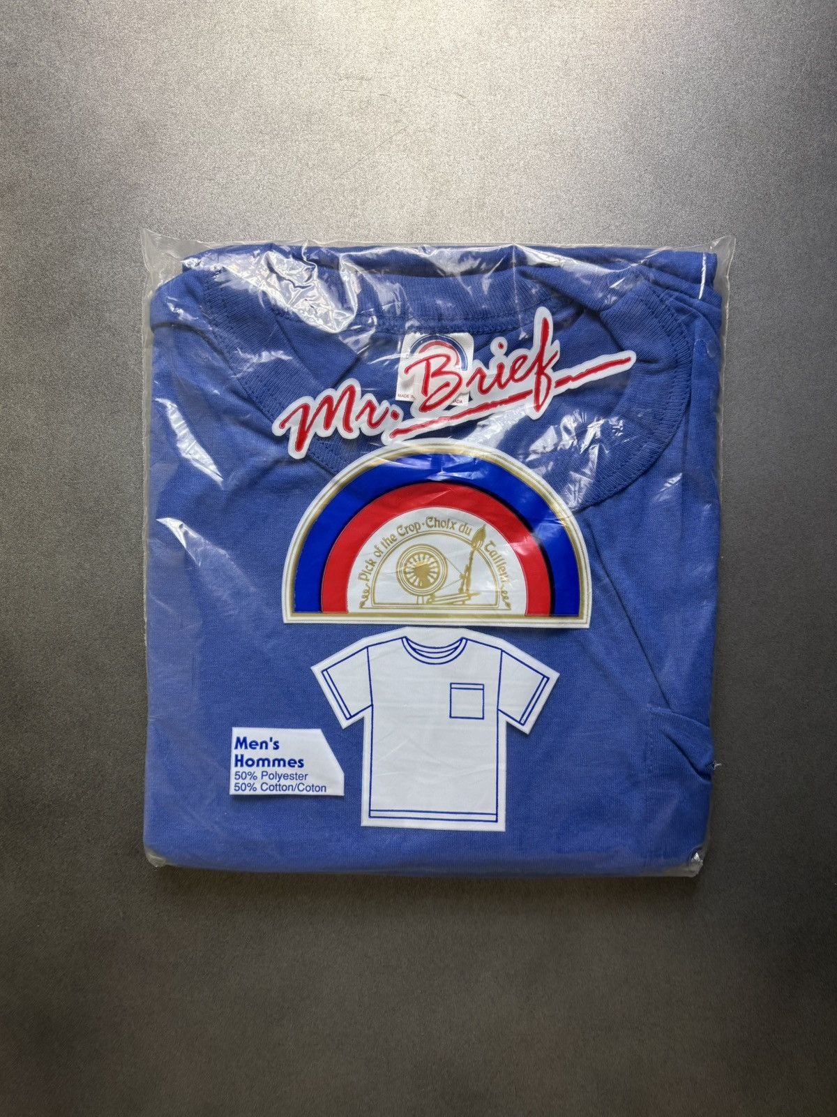 Deadstock 1970s Vintage Tee Shirt Mr Brief Made In Canada Hoodie, Sweatshirt | FlexRushtees.com