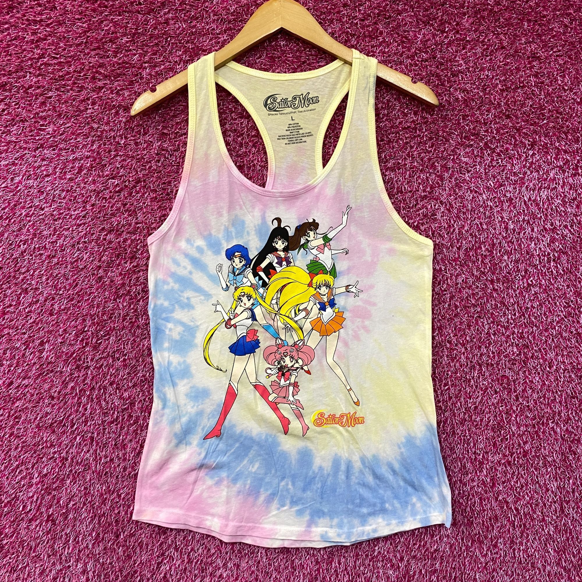 Other Sailor Moon Sailor Scouts Pastel Tie Dye Anime Graphic Desig