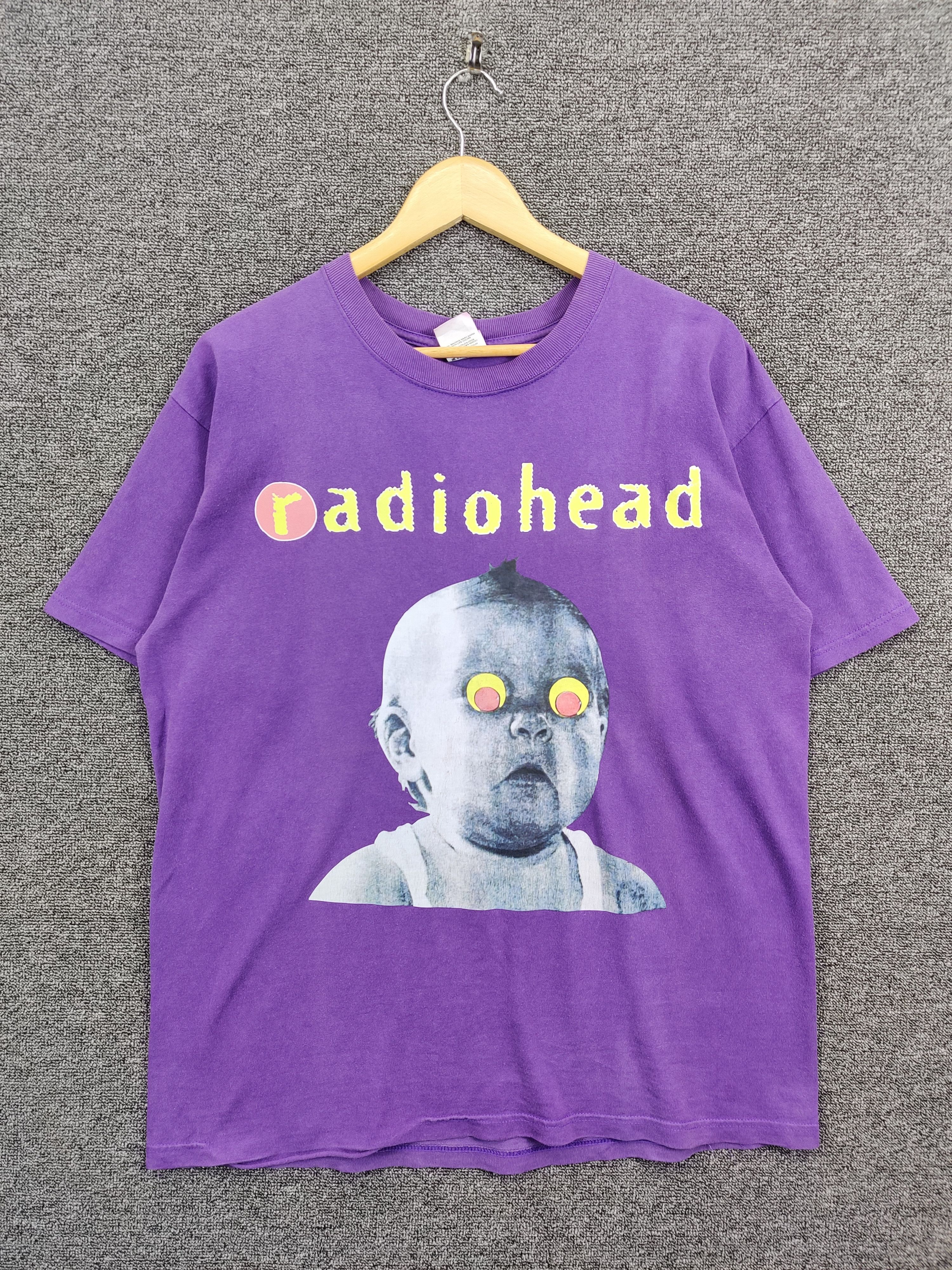 Band Tees Vintage Radiohead Pablo Honey Tour Band Tee Tshirt Hoodie, Sweatshirt | FlexRushtees.com