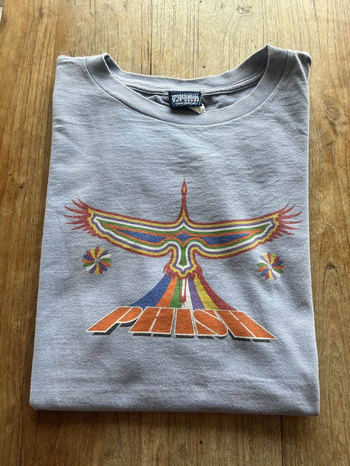 Vintage Phish Rainbow Bird Tshirt Hoodie, Sweatshirt | FlexRushtees.com