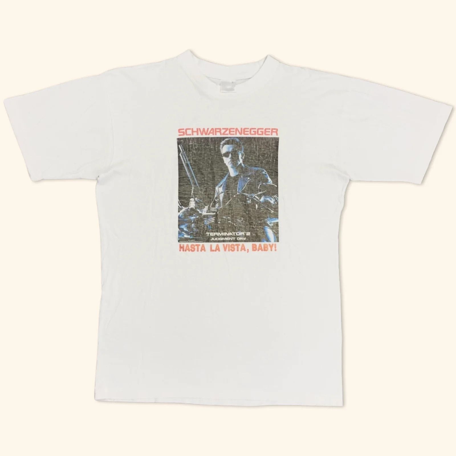 Vintage Arnold Schwarzenegger Terminator Judgement Day 1996 T Shirt