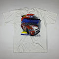 White Nascar 63 Charlotte Nc T Shirt White Red Free Shiping