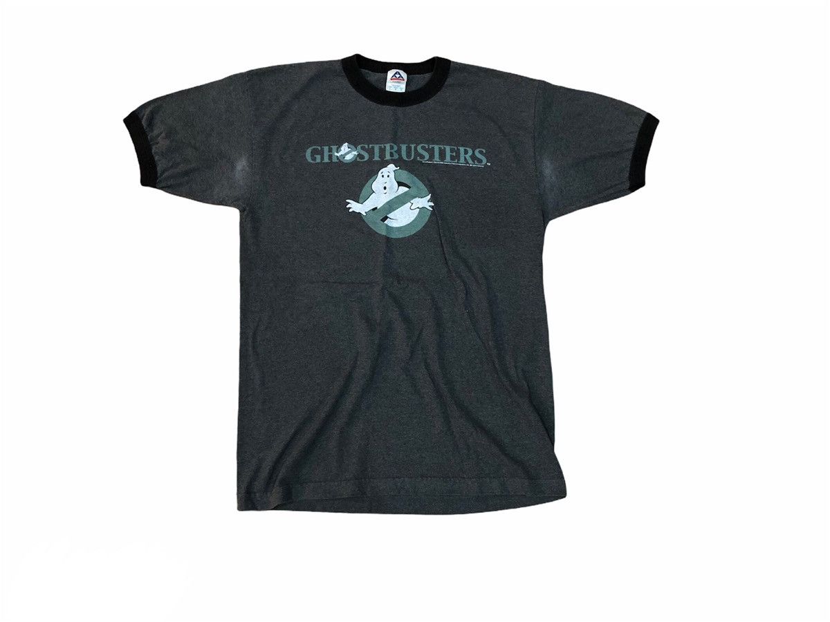 Vintage 2005 Ghostbusters Ringer Tee Columbia Pictures