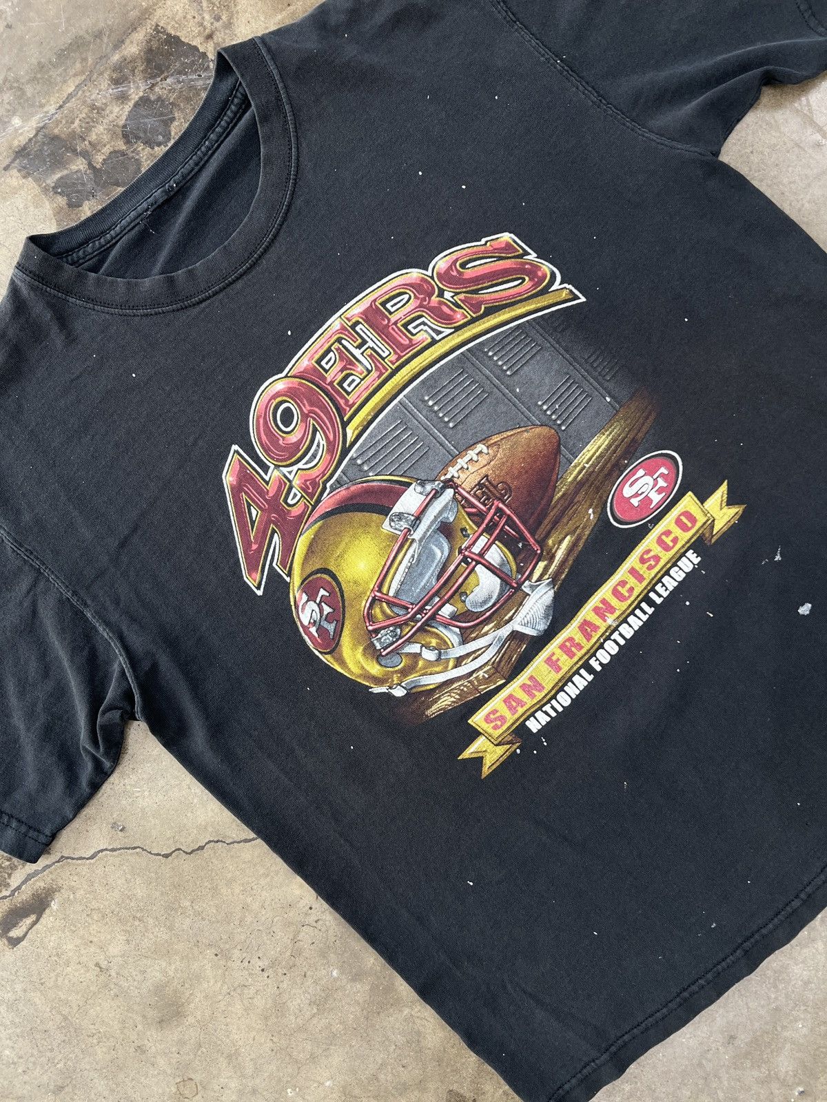 Vintage San Fransico 49ers Locker Room Tee Sz Large