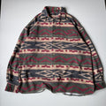 Ralph Lauren X Vintage Vintage Flannel Aztec Cotton Shirt Xl Ralph Lauren Style
