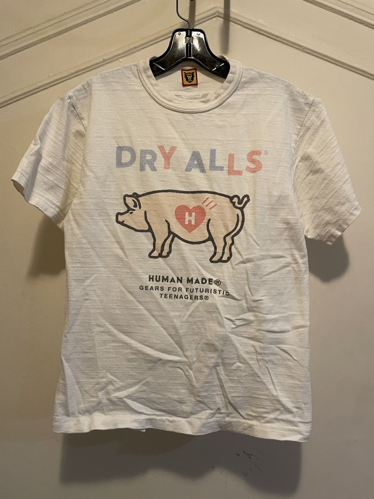 Made Human Made Dry Alls Pig Sz Medium T-Shirts, Hoodie, Sweatshirt | FlexRushtees.com