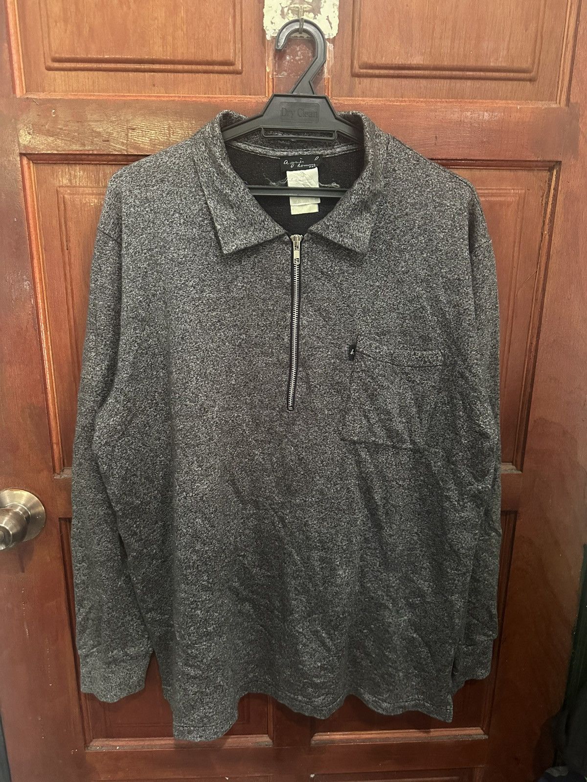 B Vintage Agnes B Quater Zip Sweater