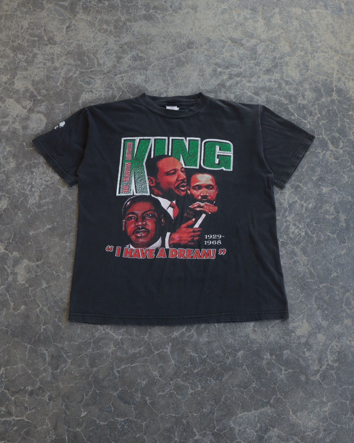 Rap Tees Vintage 1990s Mlk Faded Rap Tee Rare Grail Hoodie, Sweatshirt | FlexRushtees.com