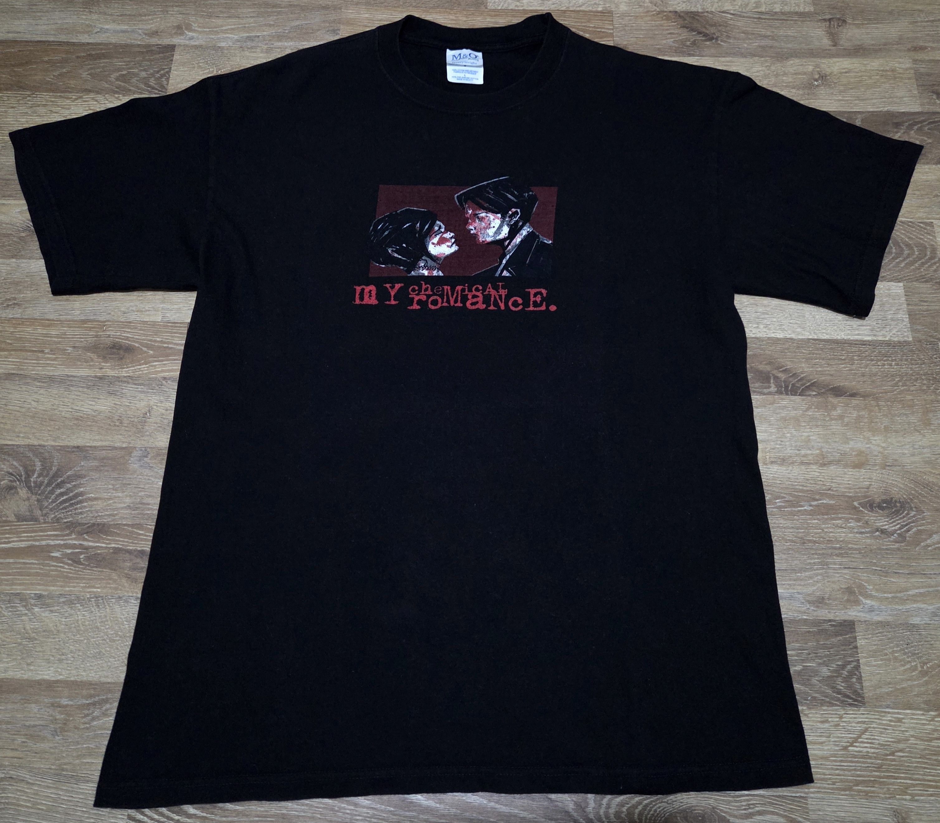 Band Tees Vintage Mcr Band My Chemical Romance Og Three Cheers Tee Lg Hoodie, Sweatshirt | FlexRushtees.com