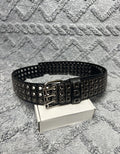 Hysteric Glamour Vintage Y2k Avant Garde Studded Metal Details Belt