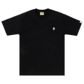 Bape Abc Camo One Point Tee Black Blue Hoodie, Sweatshirt | FlexRushtees.com