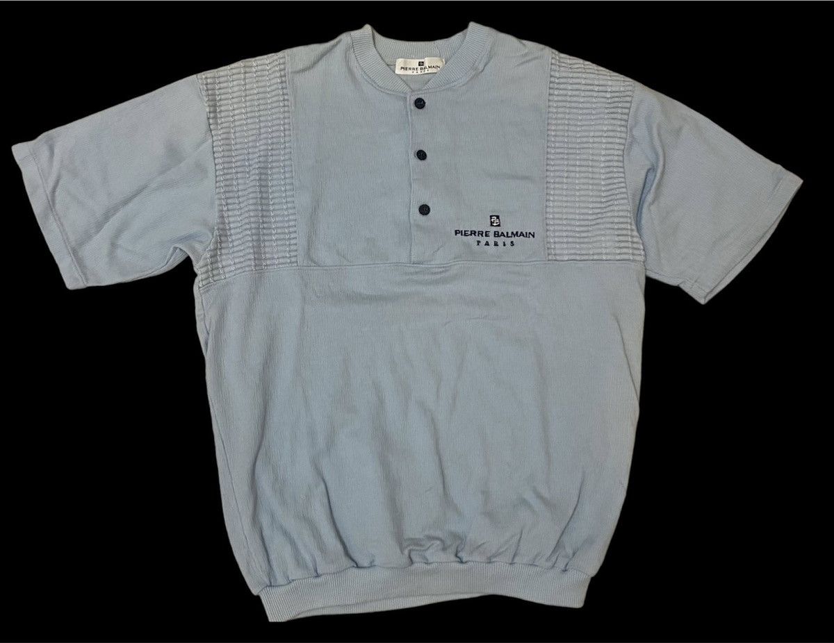 Balmain Vintage Pierre Balmain Tshirt Luxury Brand Summer Fall Tee