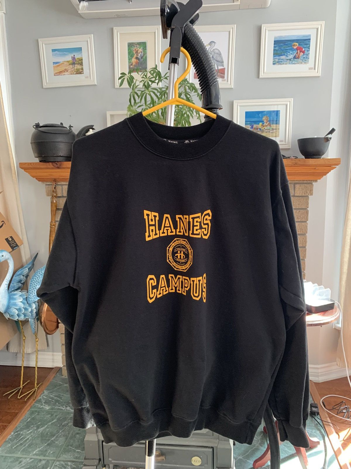 Vintage Hanes Campus Crew Neck Sweatshirt