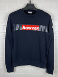 Moncler Sweatshirt Crewneck Cotton Printed Patch Logos Blue T-Shirts, Hoodie | FlexRushtees.com