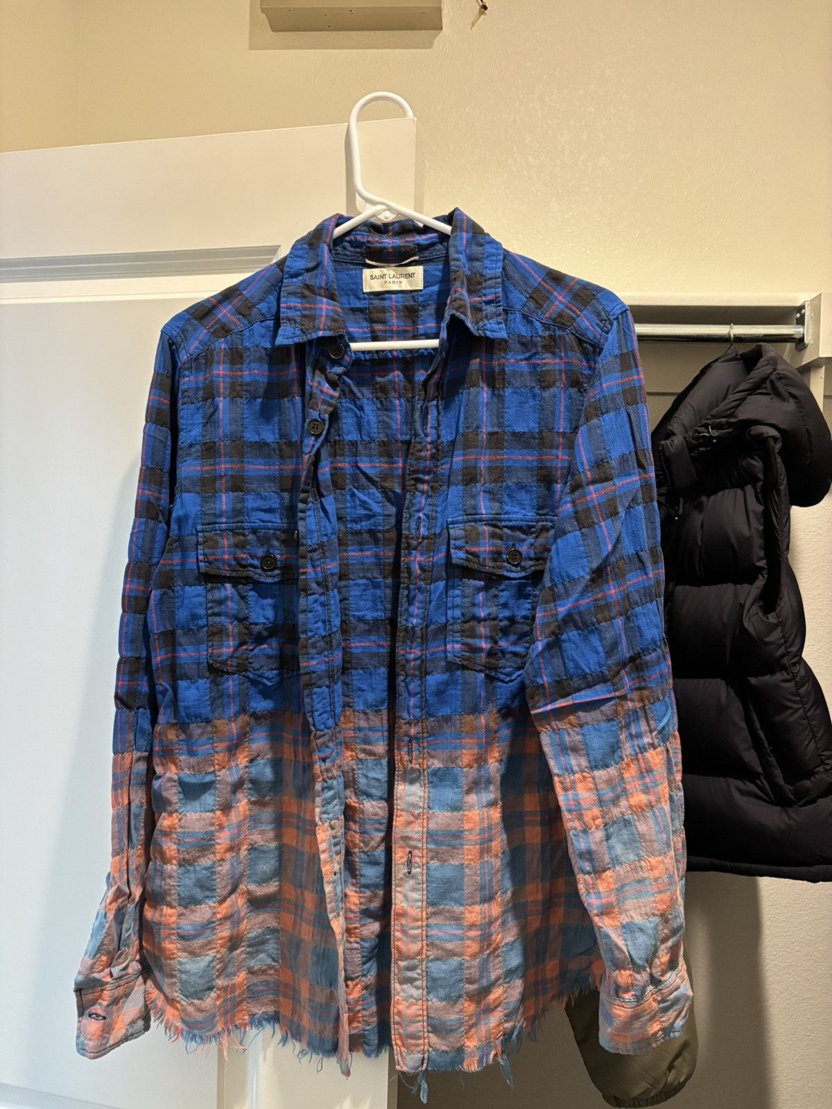 Saint Laurent Paris X Yves Saint Laurent Saint Laurent Surfsound Bleached Raw Hem