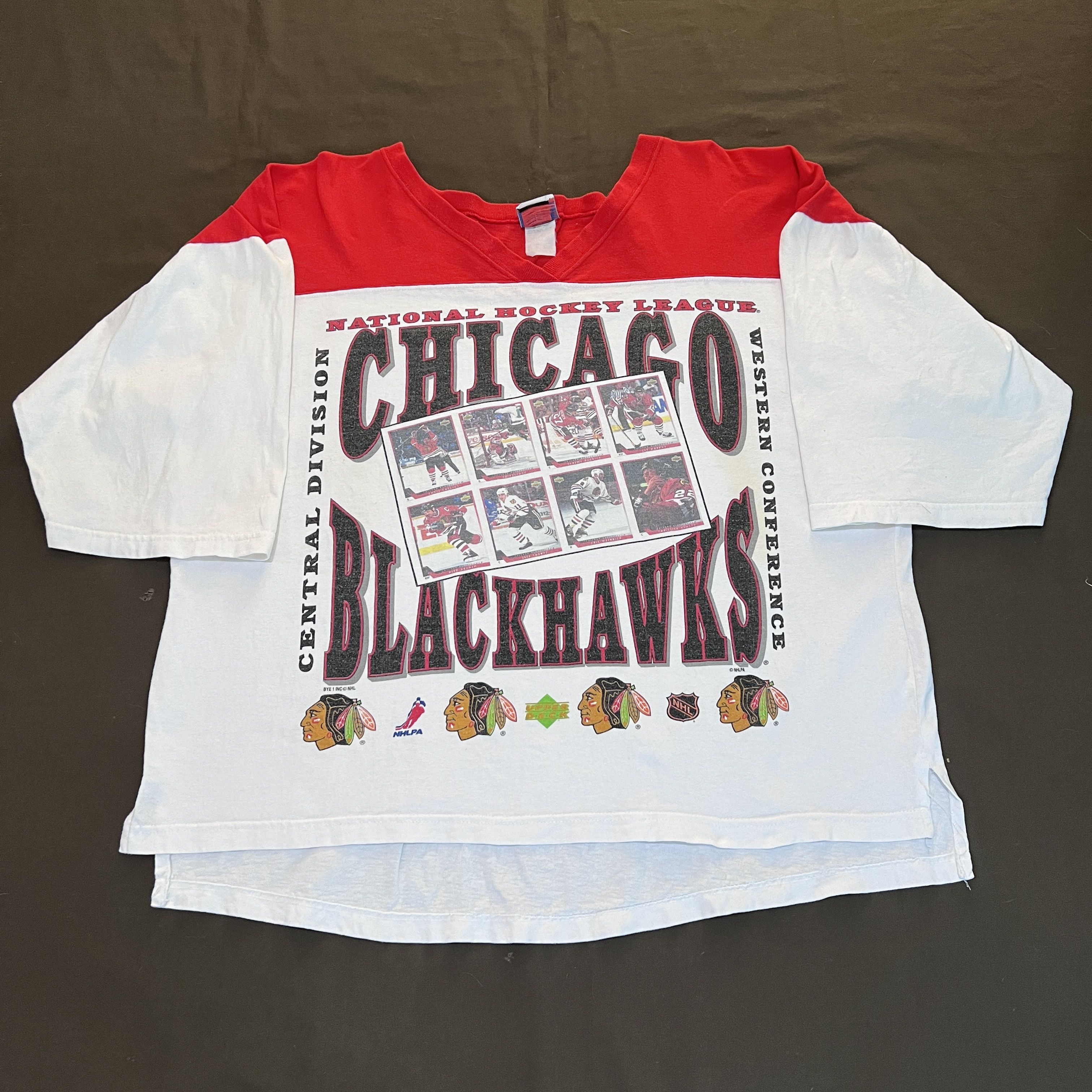 Nhl Vintage Chicago Blackhawks Nhl Photography Tee 2xl Hockey