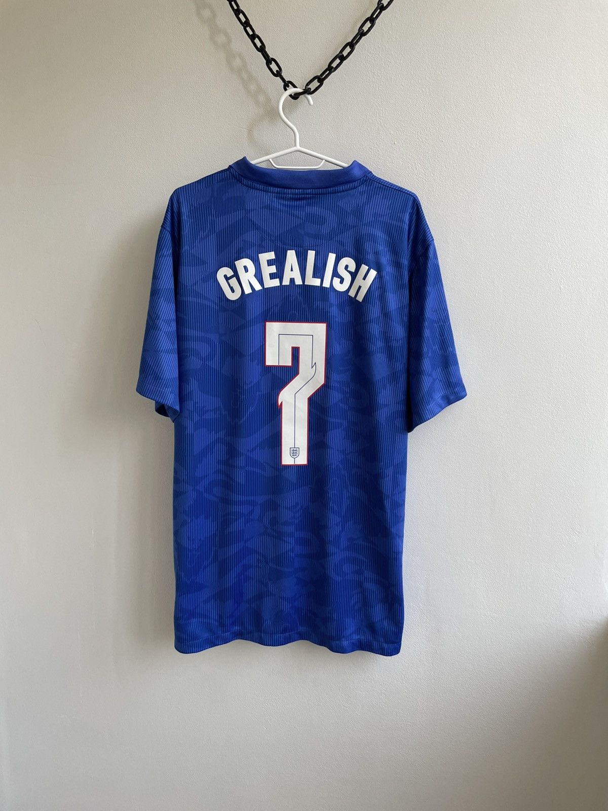 Vintage England 2020 2021 2022 7 Grealish Shirt Soccer Jersey