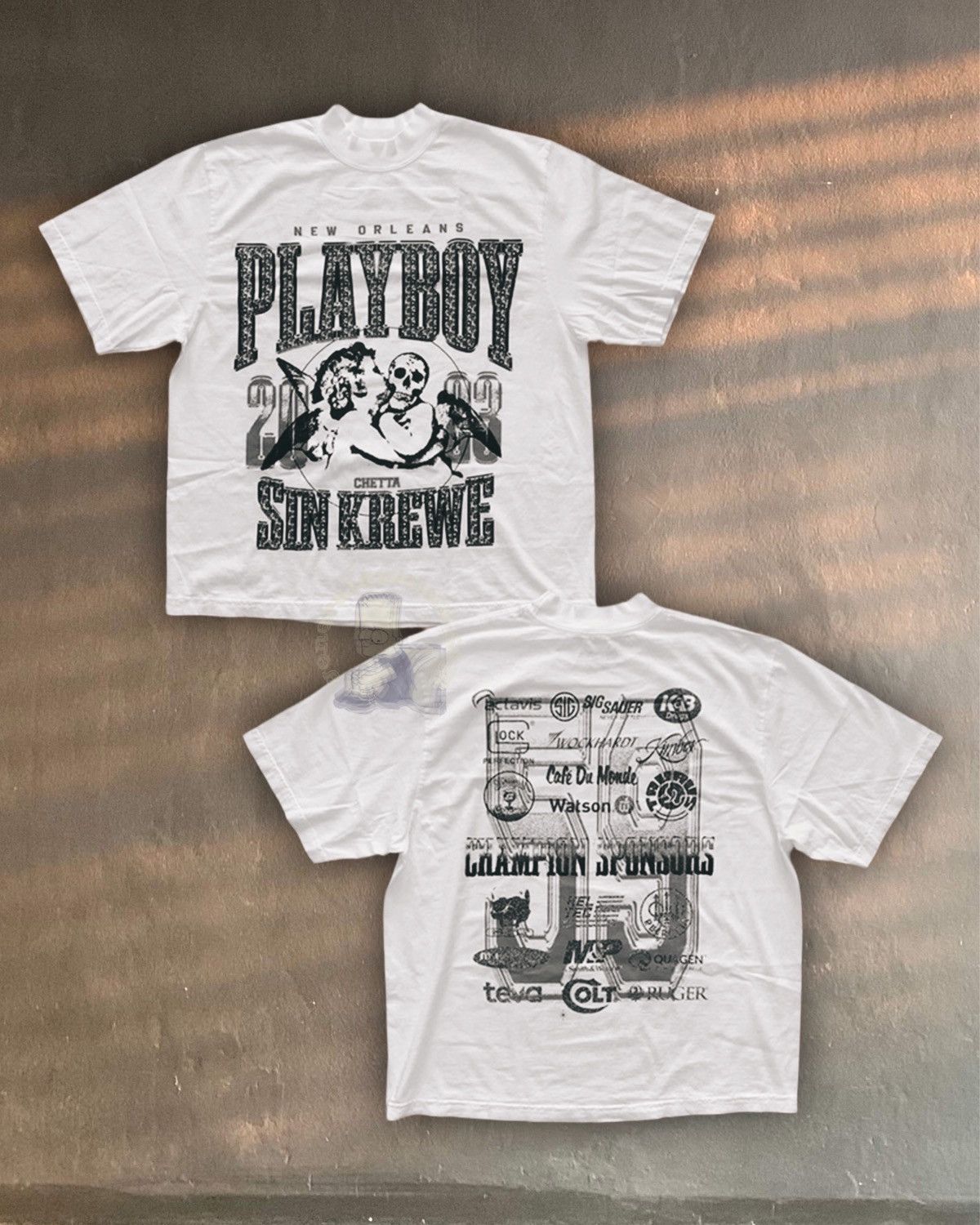Staff Workforce Sin Krewe Chetta Sk Champion Playboy New Orleans Suicideboys T-Shirts, Hoodie, Sweatshirt | FlexRushtees.com