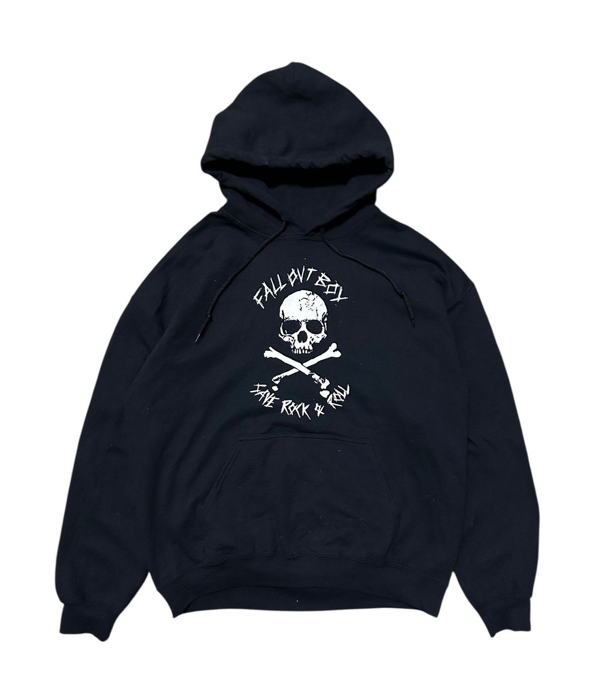 Band Tees Vintage Fall Out Boy Save Rock And Roll Pullover Hoodie Sweatshirt | FlexRushtees.com