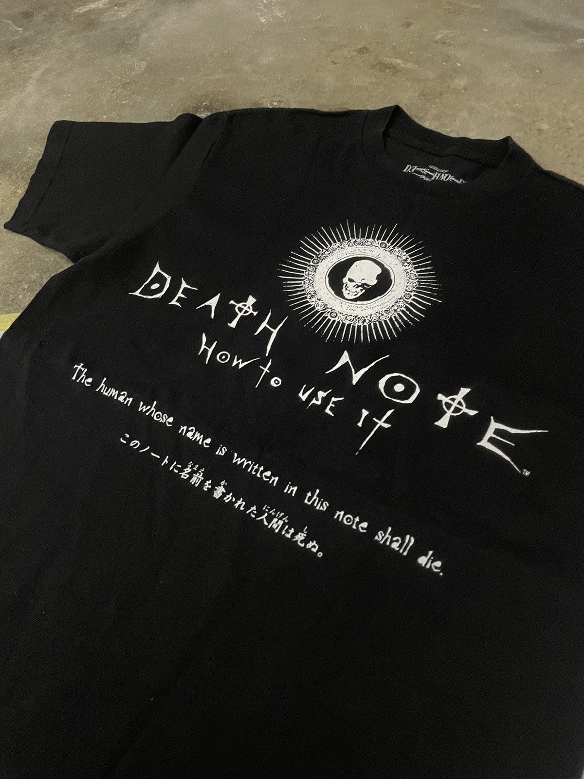 Vintage Death Note Poems Anime Movie Promo Tshier