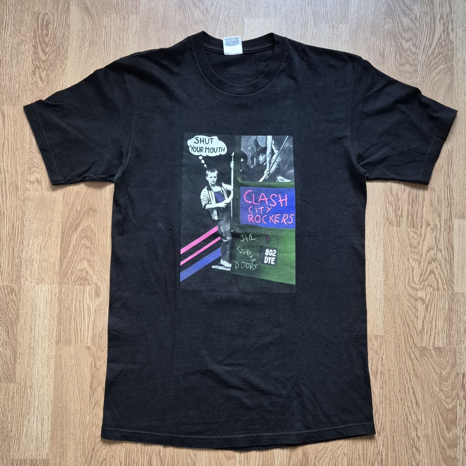 The Clash City Rockers Tee Medium Black Fw09 Hoodie, Sweatshirt | FlexRushtees.com